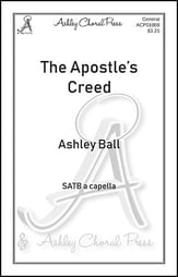 The Apostle's Creed SATB choral sheet music cover